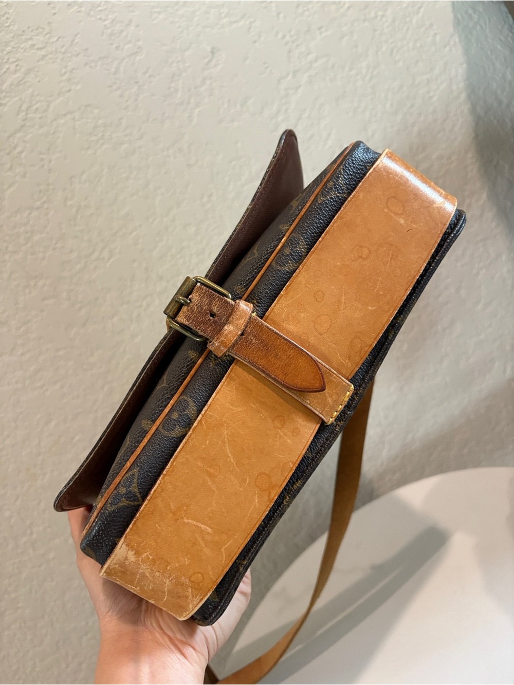 Louis Vuitton Cartouchiere GM Brown Monogram Crossbody Bag - Picture 5 of 15